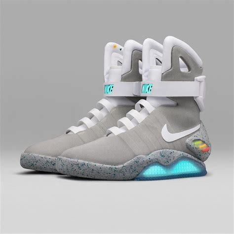 nike mag back to the future per lv|marty mcfly self lacing shoes.